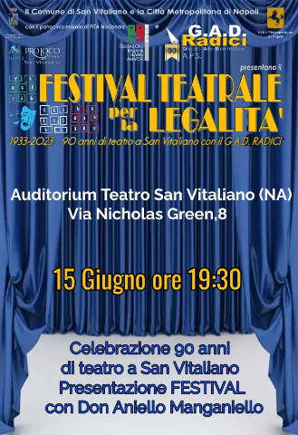 Festival Teatrale per la legalità