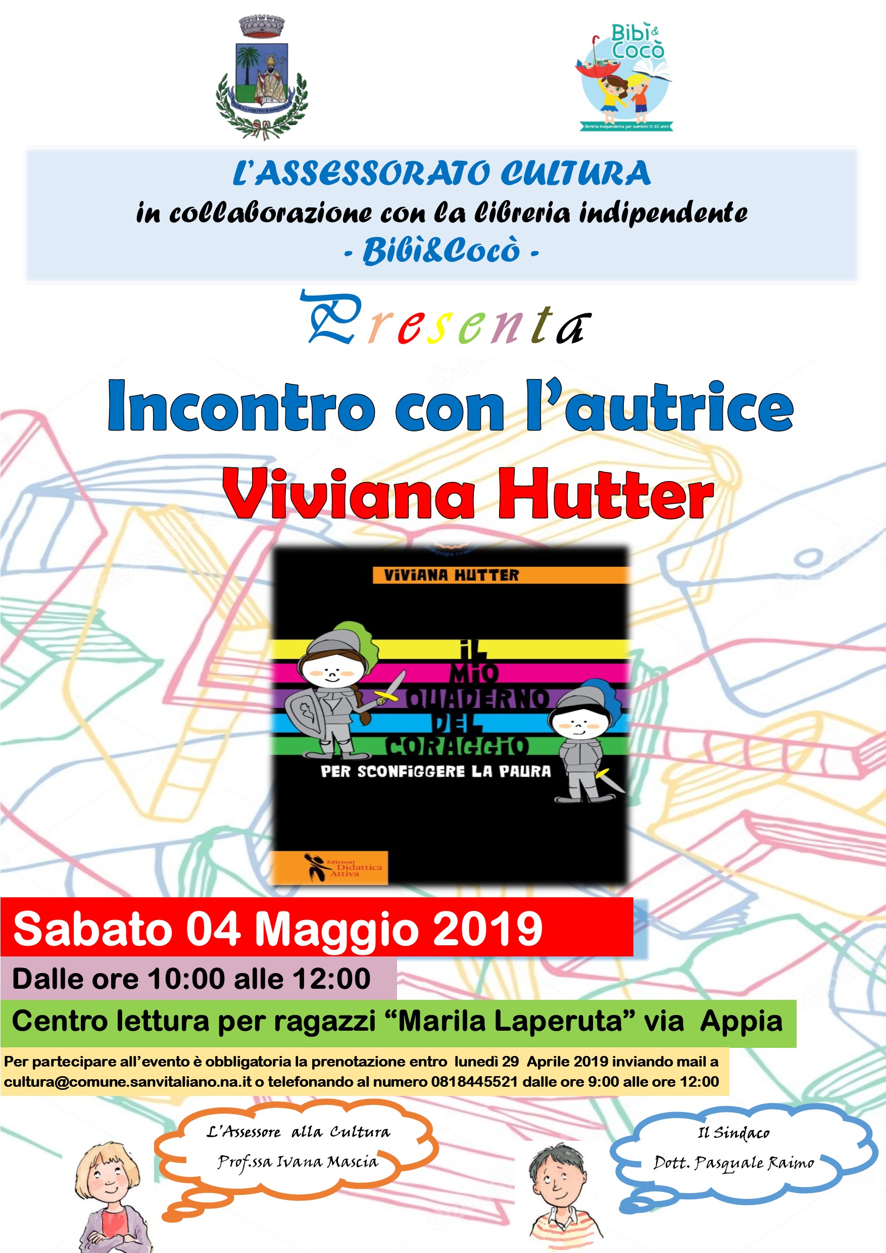 Incontro con l'Autrice del libro "Il mio quaderno del coraggio per sconfigere la paura"
